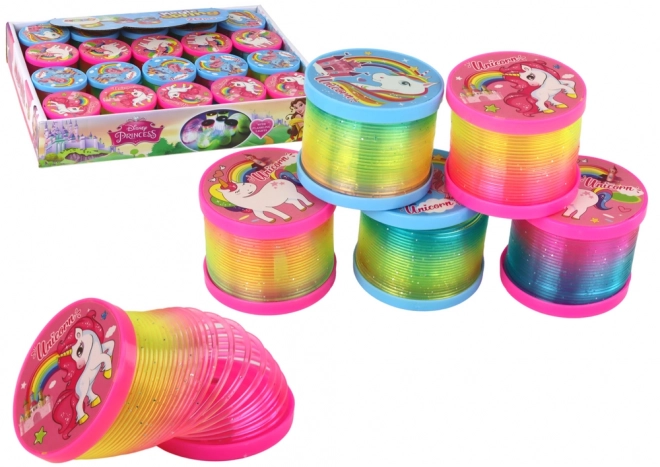 Regenboogveer met lichteffect Eenhoorn thema