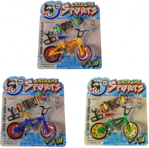 Fingerboard avec roue BMX