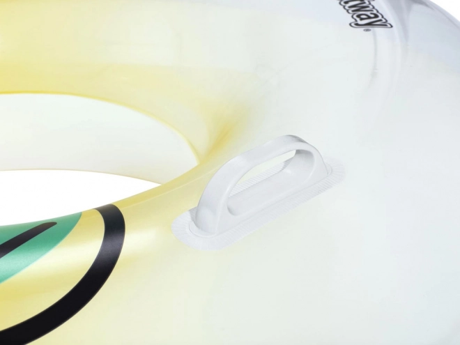 Inflatable Lemon Swimming Ring With Handles