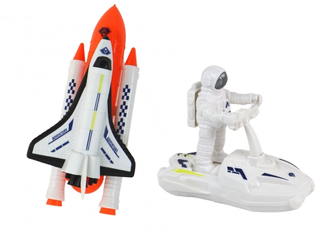 Ruimte missie Ruimteraket Ruimteschip Set 8 stuks
