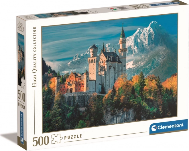Puzzel 500 stukjes Neuschwanstein