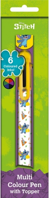 Lilo & Stitch zes-kleuren pen