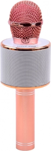 Bluetooth draadloze karaokemicrofoon met ingebouwde luidspreker – Roze