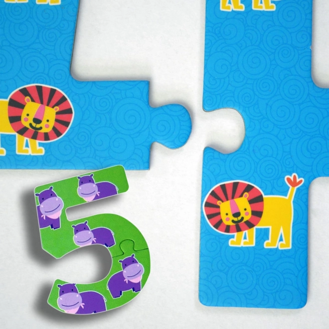 Puzzels voor de kleintjes - cijfers