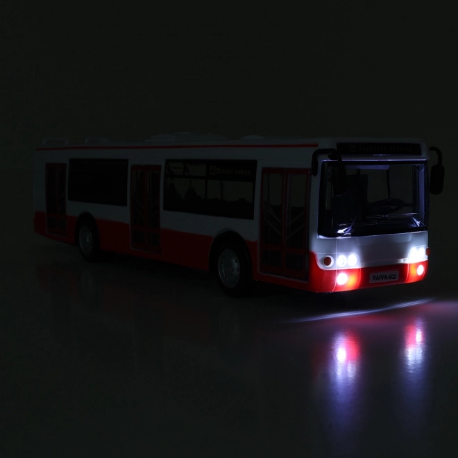 Czech Speaking Toy Bus 28 cm
