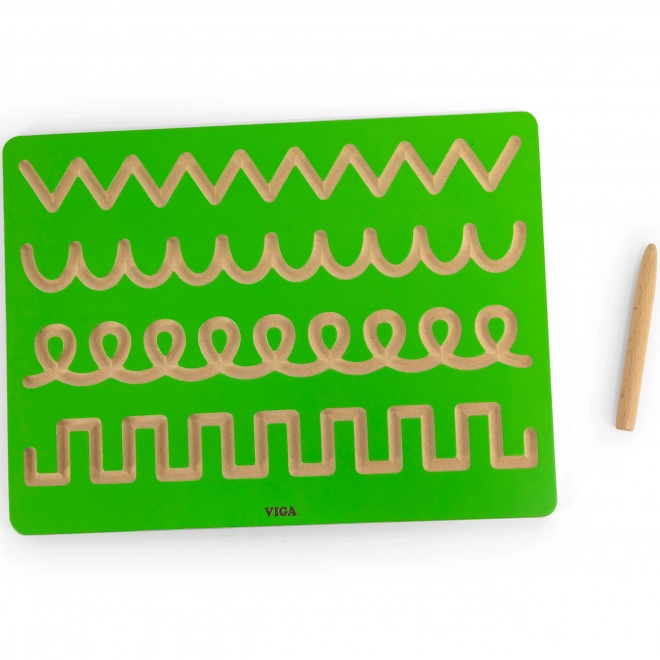 Tablette en bois pour la relaxation des mains