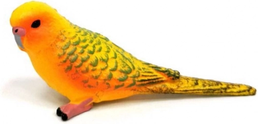 Figurine Perruche ondulée jaune