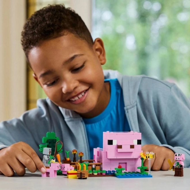 Lego Minecraft Pig House