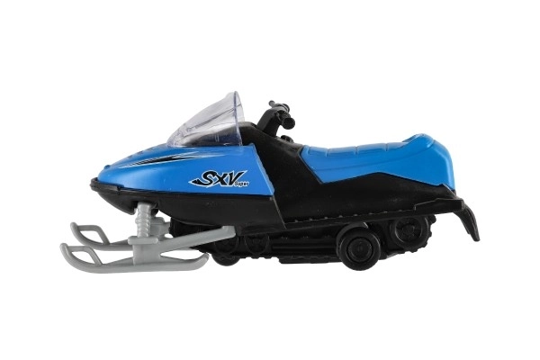 Toy snow scooter metal/plastic 13 cm, wind-up, 6 colors