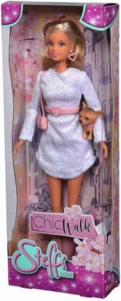 Poupée Steffi avec chihuahua
