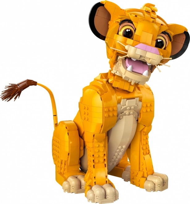 Detailed figure of young Simba