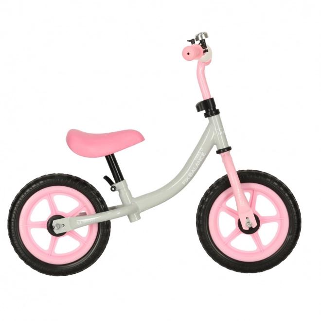 Kinderfahrrad - Laufrad Trike Fix Balance – Weiß-rosa