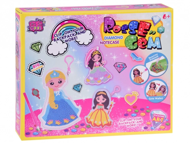 Creatieve set met diamanten stickeren Prinses