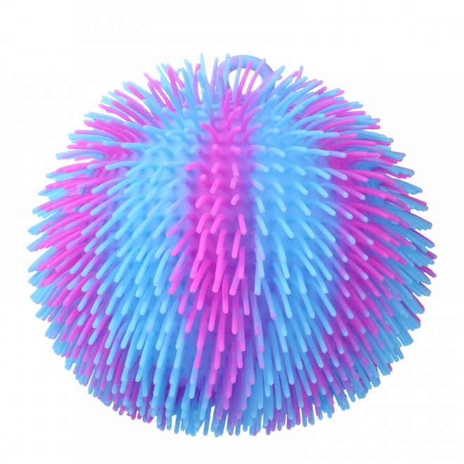Balle puffer antistress avec lumière 18 cm