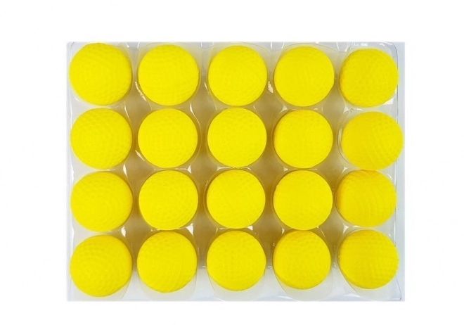 Geweerkogels met een diameter van 2 cm 20 stuks.