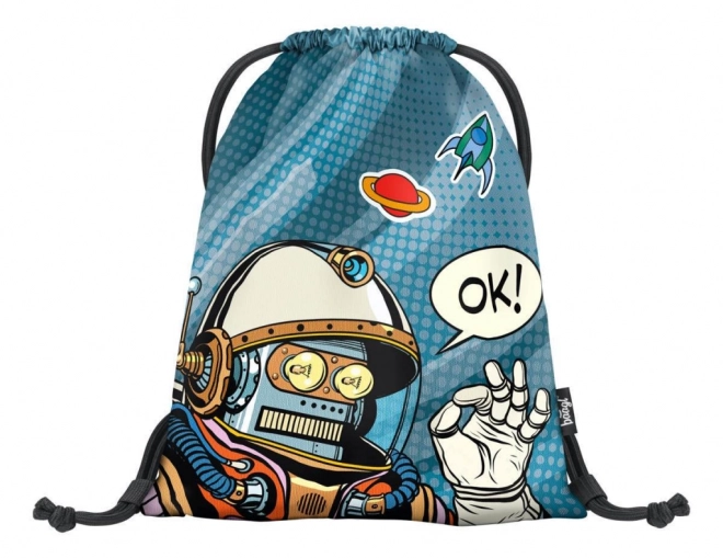 Beutel für Hausschuhe BAAGL Spaceman