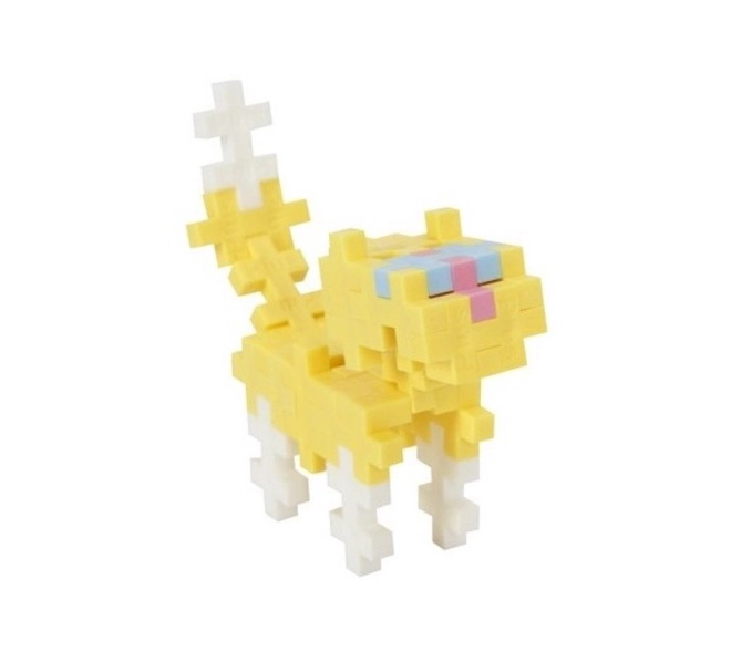Building Kit Plus-Plus Mini Mix 600pcs (Pastel/Neon) + 2 Base Plates