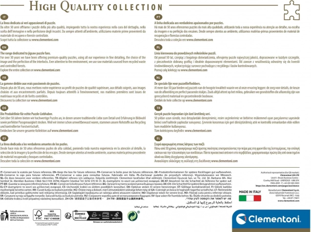 Italiaanse kwaliteit uit de High Quality-collectie