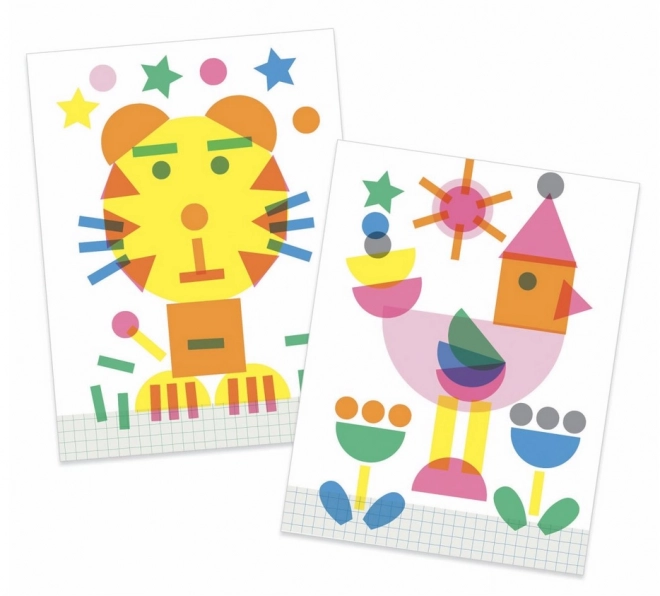 DJECO Creative Stamp Set Animals
