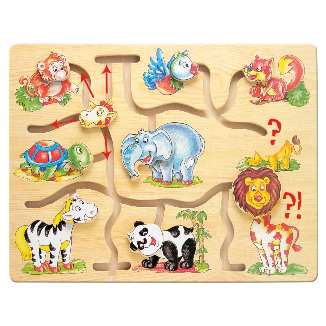 Practicing fine motor skills and logic