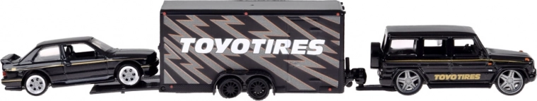 functional trailer with easy detachment