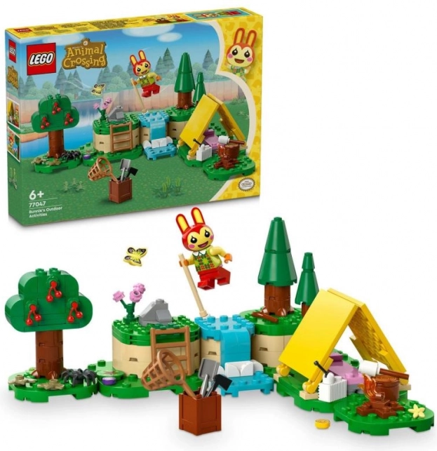 Lego Animal Crossing outdoor fun with Bunnie – camping set for kids