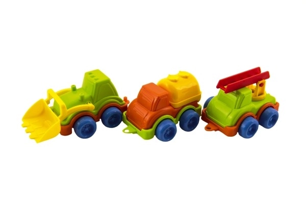 Vervoermiddel mini plastic 10-12cm vrije loop mix soorten