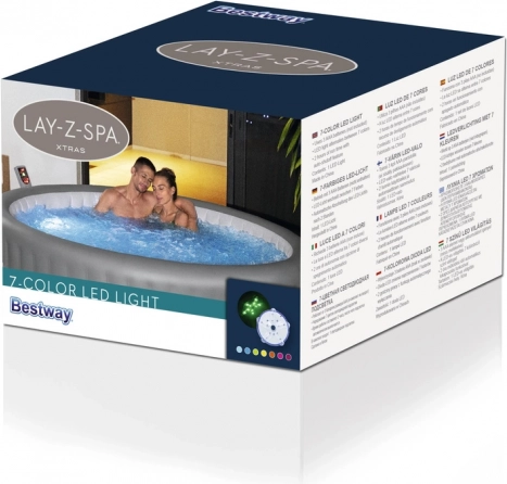 Lampidka Basenove Lay-Z-Spa LED 7 kleuren Bestway