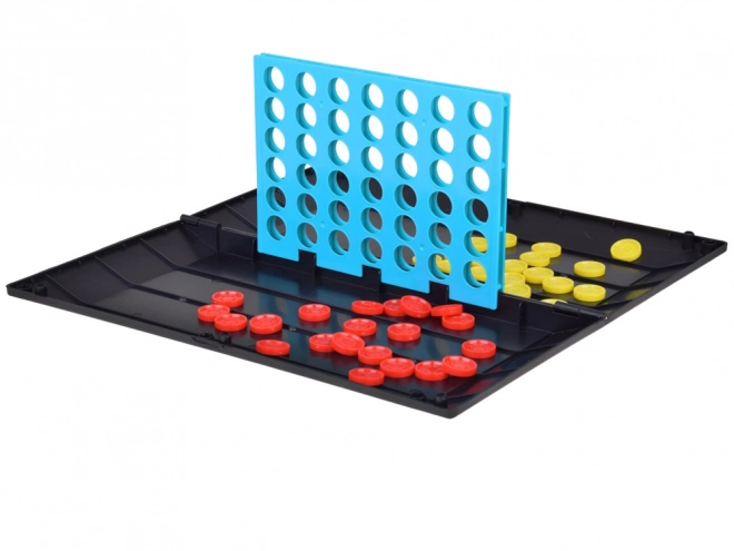 Set van 2 in 1 boter-kaas-en-eieren lijn op 4 puzzel strategie GR0679