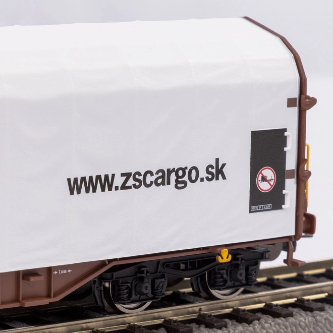 Set gesloten wagons Shimmns van de Slowaakse spoorwegen