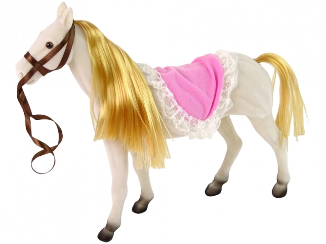 Princess Puppet with White Horse