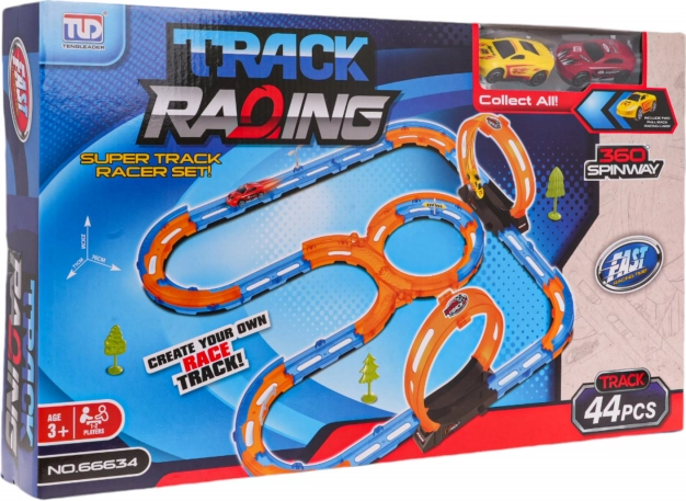 Racing Track with Fast Driving
