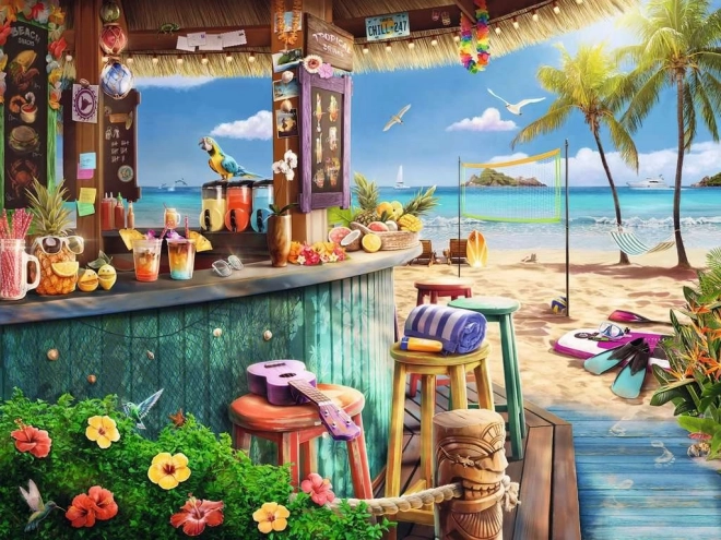Puzzle Bar de plage 1500 pièces