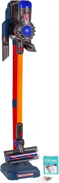 Schoonmaakset 3-in-1 voor kinderen Handstofzuiger rechtop + borstels + oplaadstation