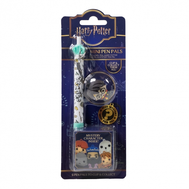Mini stylo-bille Harry Potter Magical Locations avec pendentif