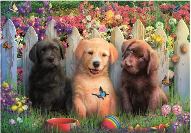 Puzzle Educa chiots 100 pièces
