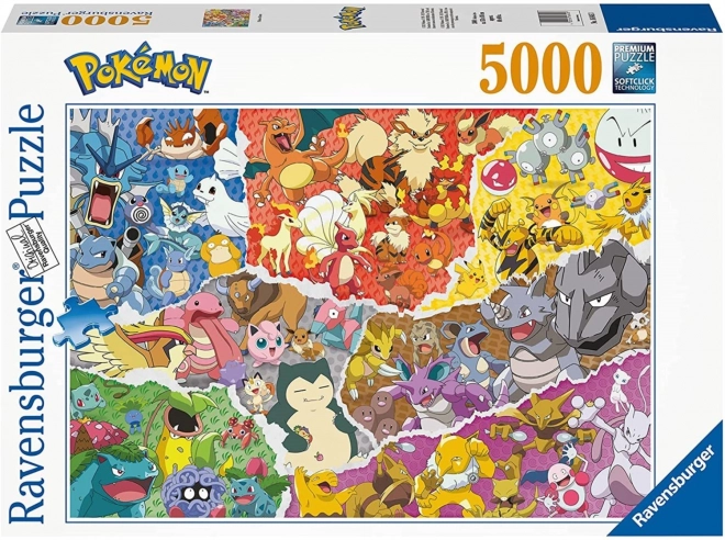 Puzzel 5000 stukken Pokémon