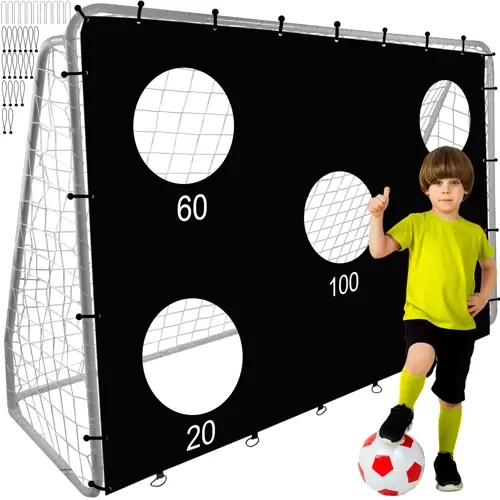 Voetbaldoel en trainingsdoek Trizand