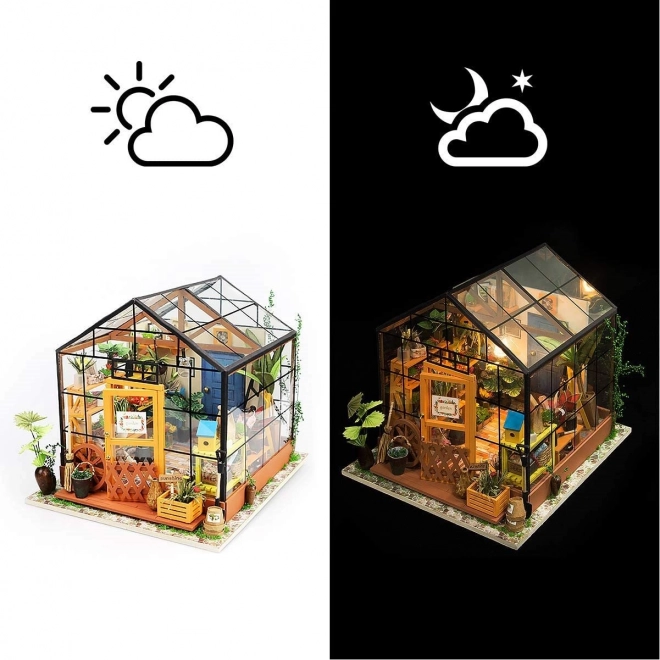 Cathy's Bloemenhuis - Miniatuur Kas