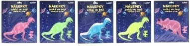 Leuchtende Dinosaurier Wandaufkleber
