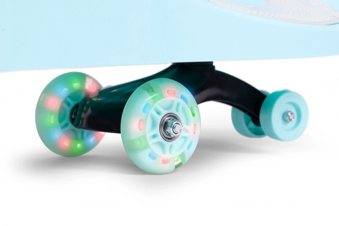 Kinderspeelgoedauto met verlichte wielen blauw Ecotoys