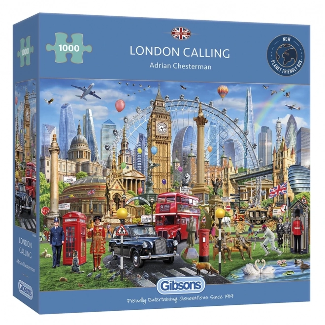 Puzzel Volání Londen 1000 stukjes