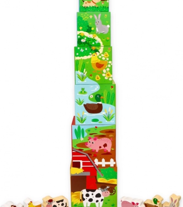 Tower up to 57.5 cm high