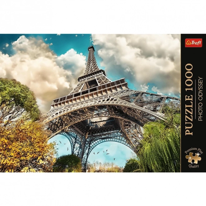 TREFL Puzzle Premium Plus Photo Odyssey: Tour Eiffel 1000 pièces
