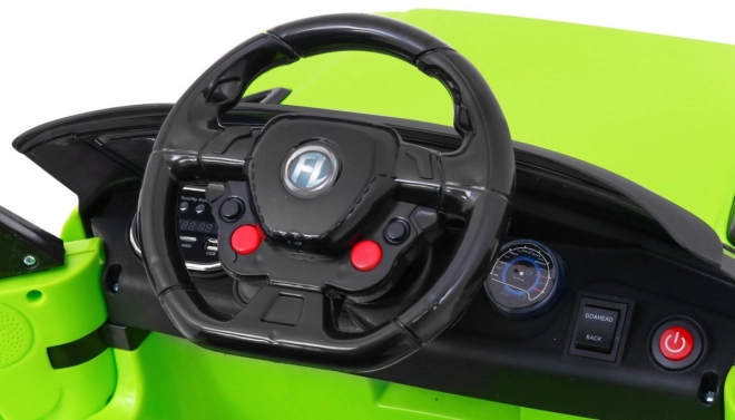 Elektrische auto Land Rapid Racer groen