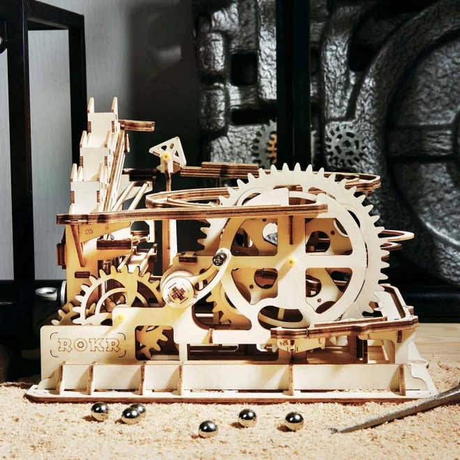 Wooden 3D Puzzle Rokr Marble Run Parkour