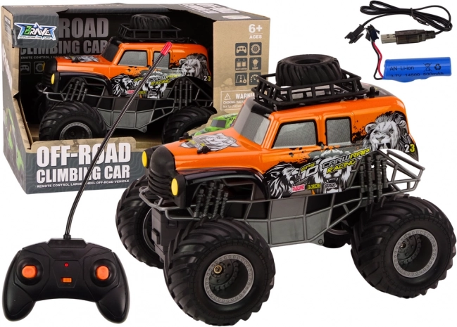 rc terreinwagen 1:16 oranje