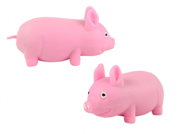 Elastisch roze squishy speelgoed varken