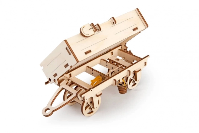 Ugears 3D puzzel - Aanhangwagen 68 stukken