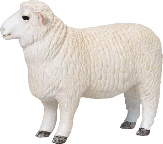 Realistische Figur Romney Marsh Schaf
